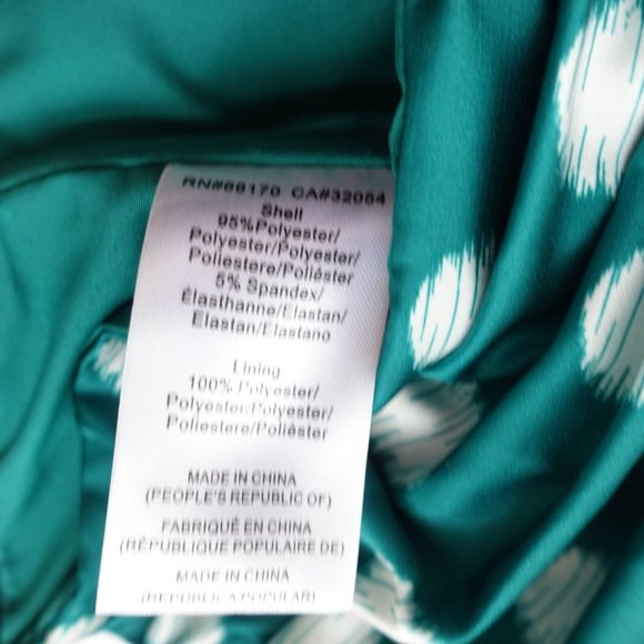 Cocktail Crop Top Small Polka Satin Pleated Ruched Stretch Green Bandeau HUTCH 4 - Picture 8 of 9